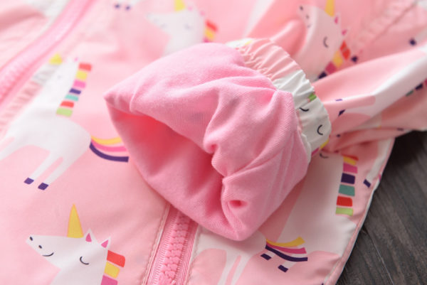 Itty Bitty Unicorn Windbreaker Jacket