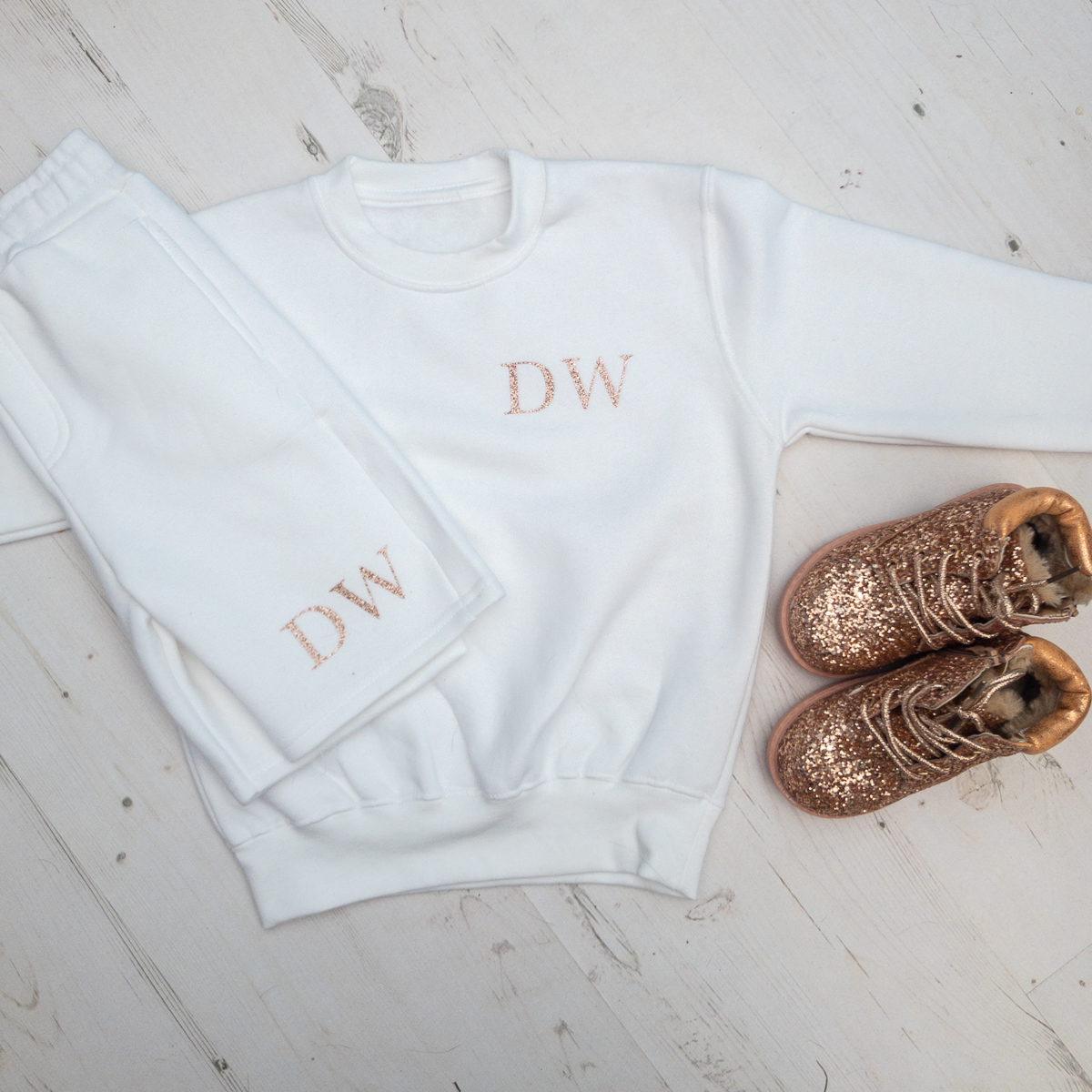 Rose gold tracksuits deals