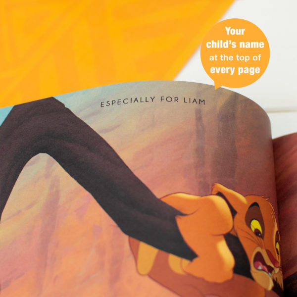 The Lion King Personalised Book