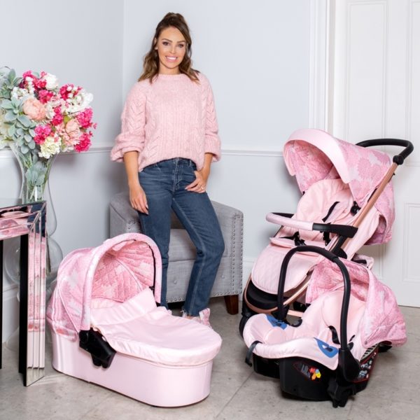 Katie Piper MB200+ Rose Gold Floral Travel System