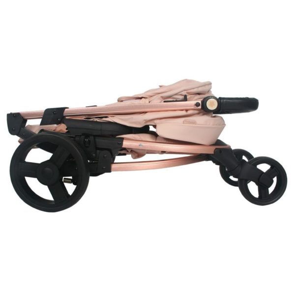 My Babiie Billie Faiers MB200+ Rose Gold and Blush Pink Travel System