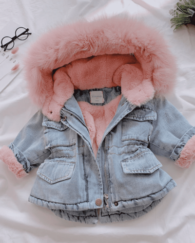 Itty Bitty Pink Super Snuggle Winter Fashion Coat