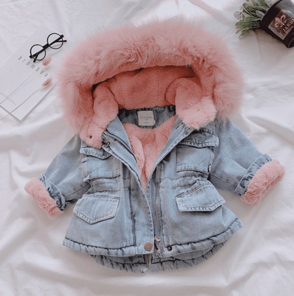 Itty Bitty Pink Super Snuggle Winter Fashion Coat