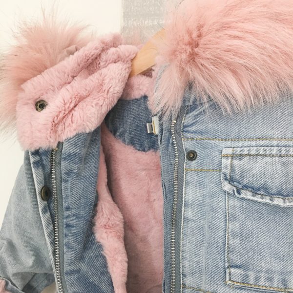 Itty Bitty Pink Super Snuggle Winter Fashion Coat