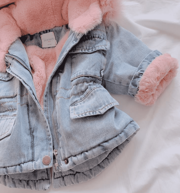 Itty Bitty Pink Super Snuggle Winter Fashion Coat