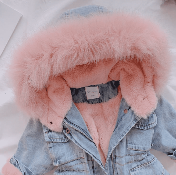 Itty Bitty Pink Super Snuggle Winter Fashion Coat