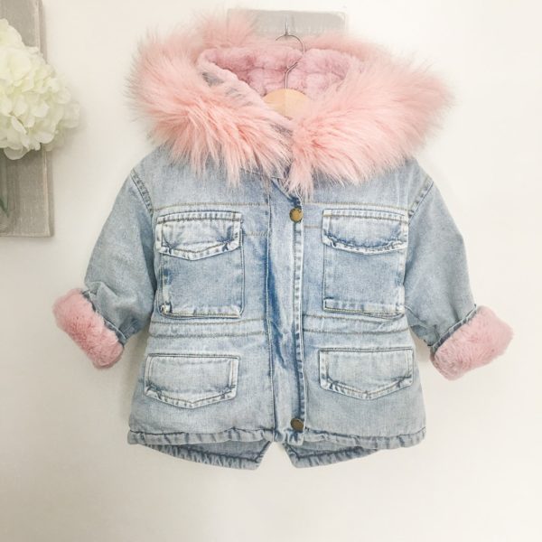 Itty Bitty Pink Super Snuggle Winter Fashion Coat