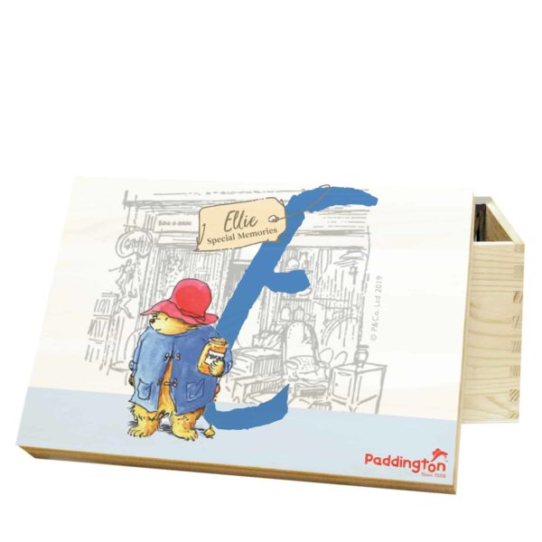Paddington Bear Initial Memory Box - Image 7