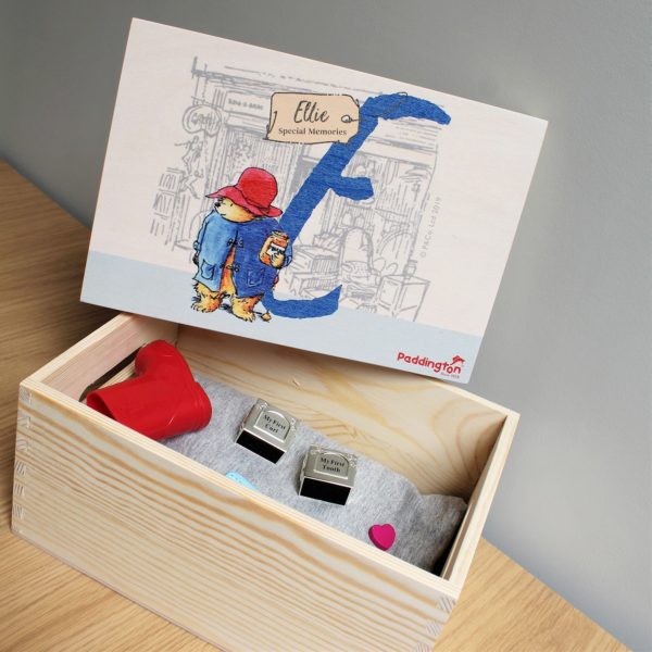 Paddington Bear Initial Memory Box - Image 3