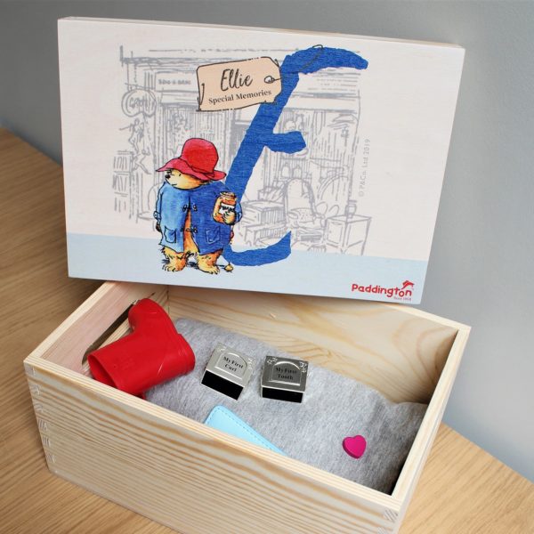 Paddington Bear Initial Memory Box - Image 4