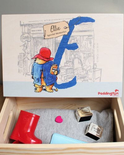 Paddington Bear Initial Memory Box