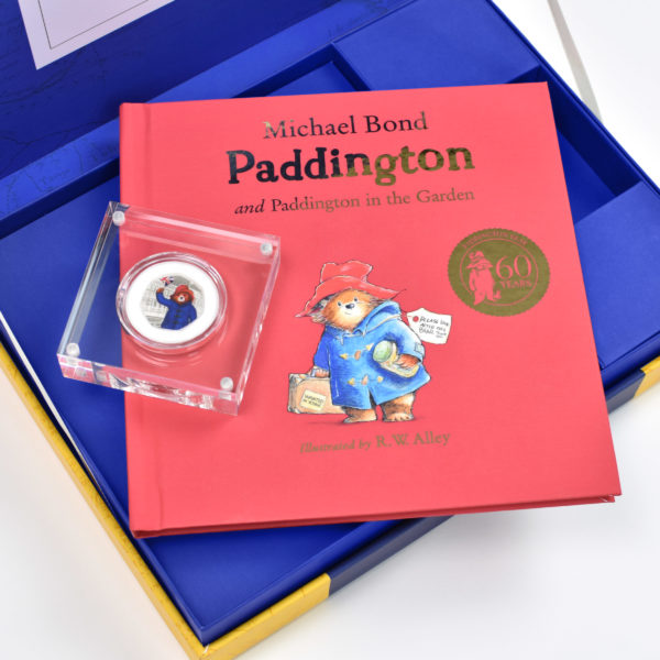 Paddington Bear Silver Royal Mint Collection Box