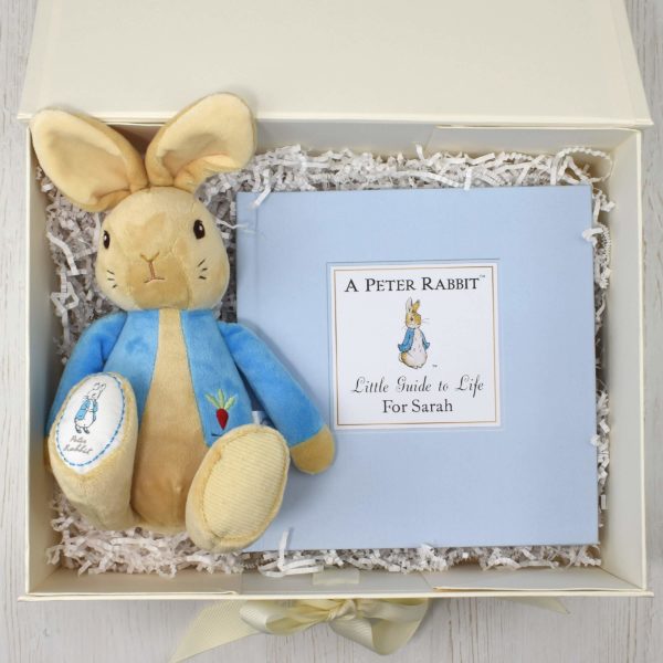 Peter Rabbit Personalised Book and Plush Toy Gift set