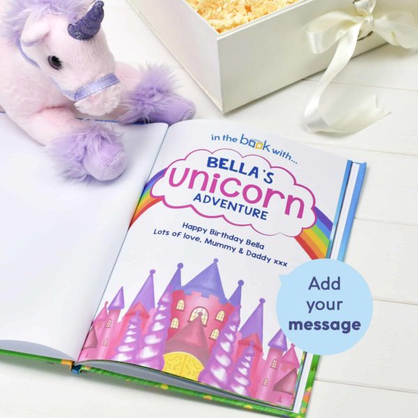 Unicorn Story Personalised Book and Plush Toy Giftset - Image 19