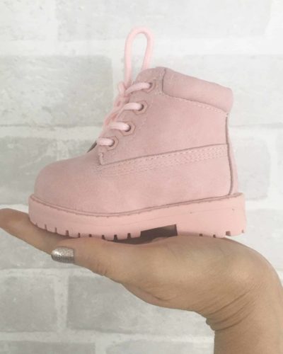 Itty Bitty Candy Pink Timmy Winter fur boots