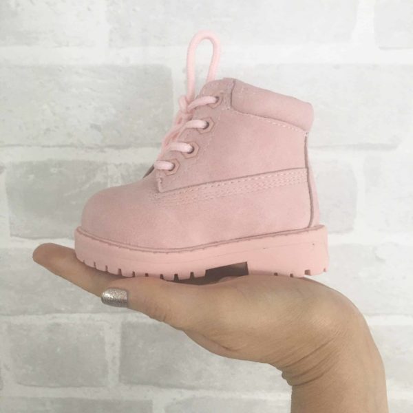 Itty Bitty Candy Pink Timmy Winter fur boots