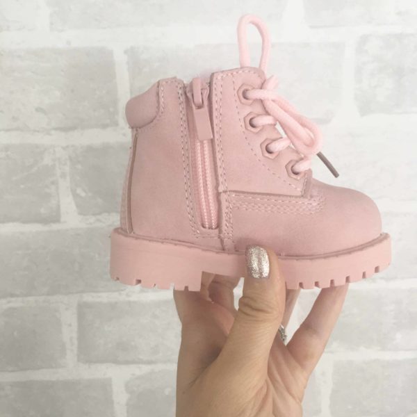 Itty Bitty Candy Pink Timmy Winter fur boots