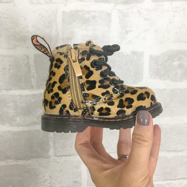 Itty Bitty Leopard Print Betty Boots