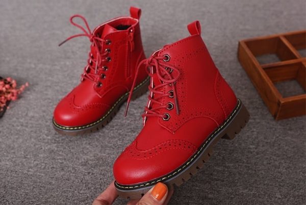 Itty Bitty Red Sasha Boots