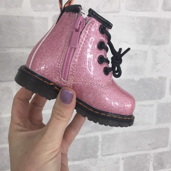 Itty Bitty Princess Pink Shimmer Boots