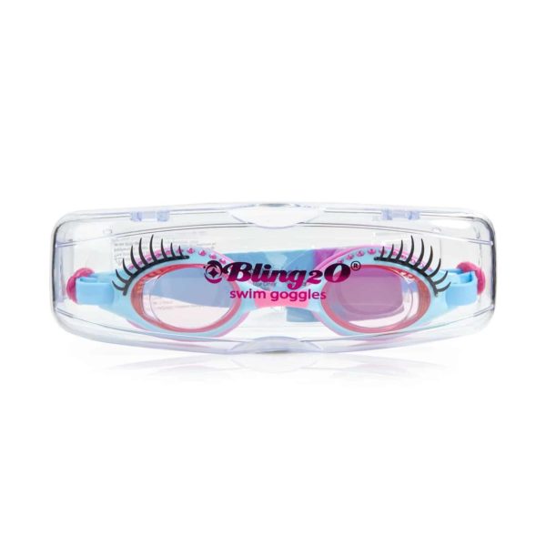 Itty Bitty Girls Swimming Goggles Peri Wink Le Glam Lash - Baby Boutique