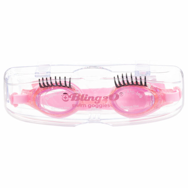 Itty Bitty Girls Bling2o Pink Eyelash Swimming Goggles