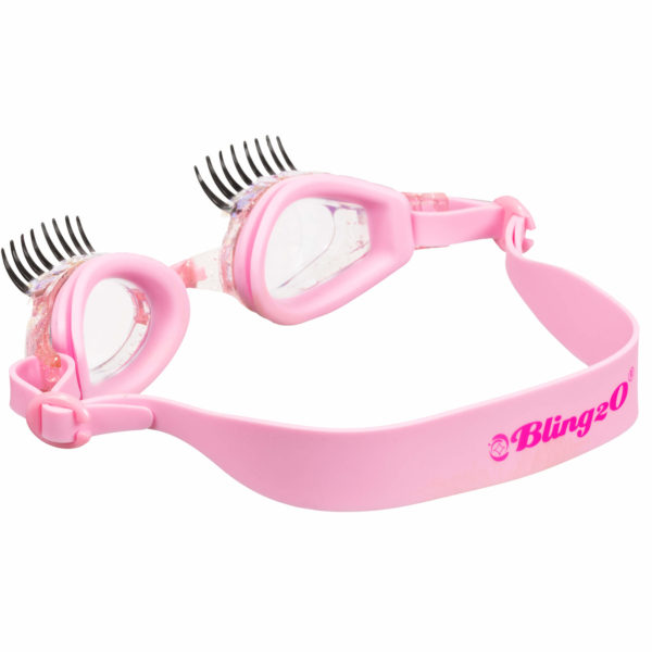 Itty Bitty Girls Bling2o Pink Eyelash Swimming Goggles