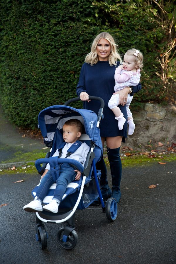 Billie Faiers MB30 Blue Stripes Pushchair