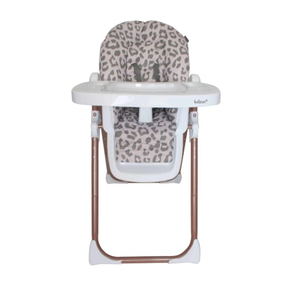 Katie Piper Blush Leopard Premium Highchair