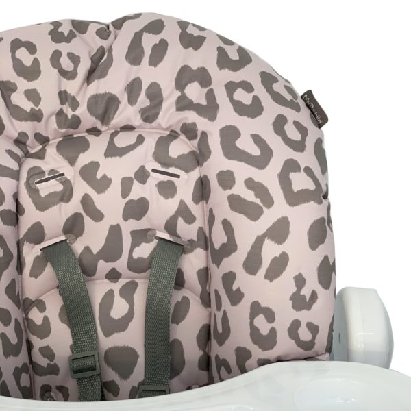 Katie Piper Blush Leopard Premium Highchair