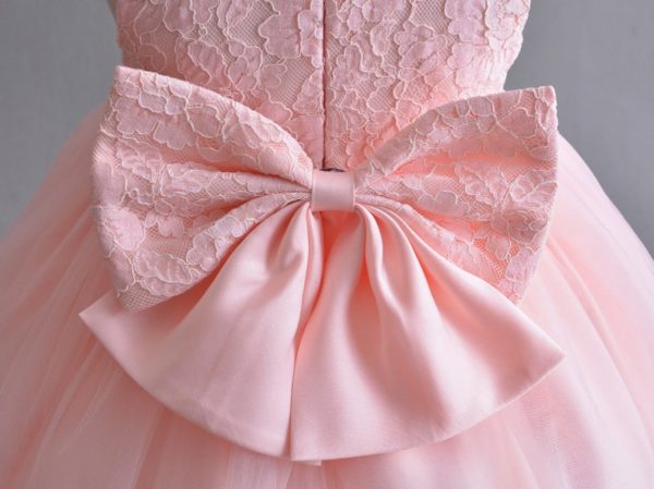 Pink Princess Bow Dress