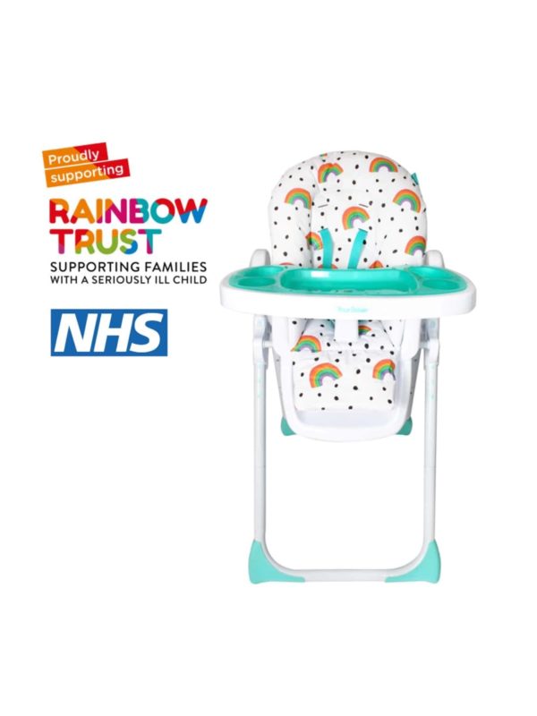 NHS Rainbow Premium Highchair