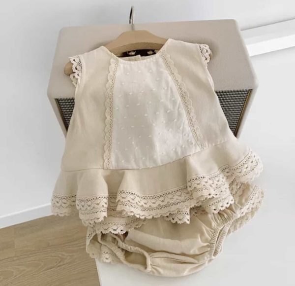Itty Bitty Lace Ruffle Set - Image 2