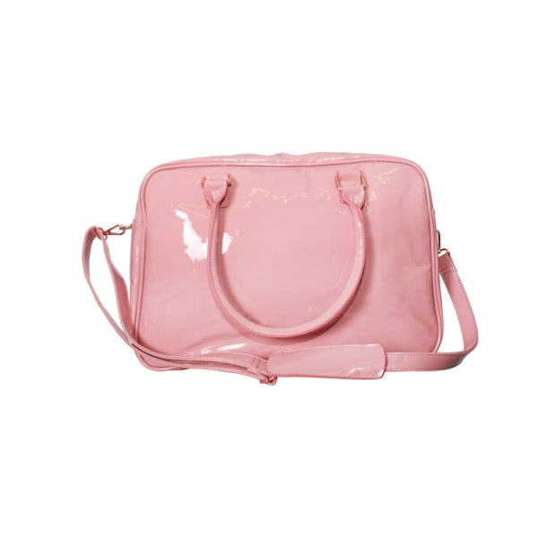 Billie Faiers Pink Patent Changing Bag