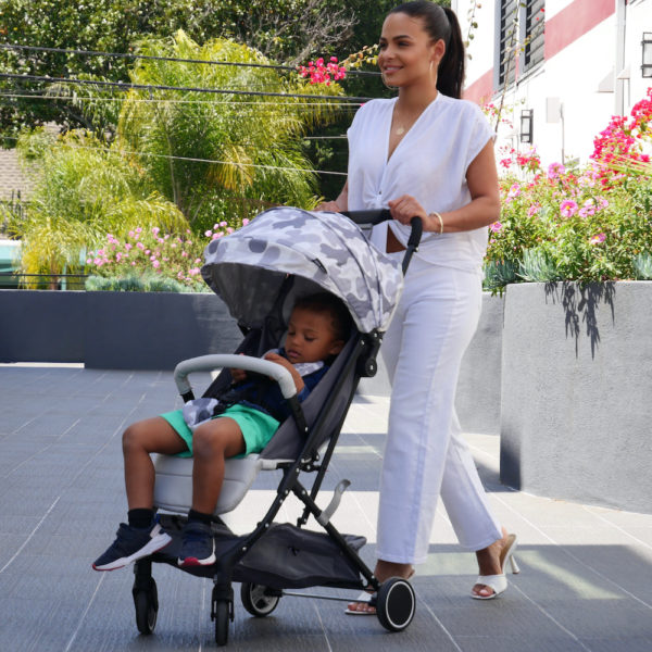 Christina Milian AMPM MBX1 Grey Camo Compact Stroller