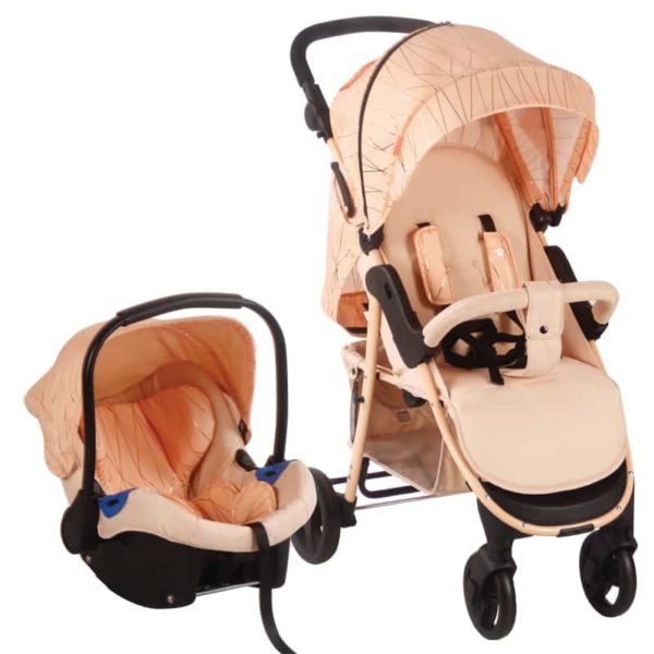 Rose Gold MB30 Blush Pushchair and Car Seat