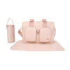 Rose gold changing bag top