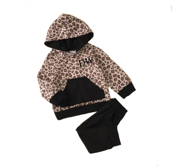 Itty Bitty Personalised Animal Print Tracksuit - Image 2