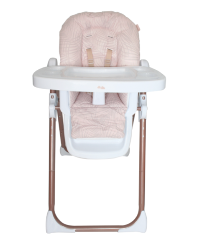 MBHC8 Premium Highchair - Samantha Faiers Rose Gold Blush Tropical