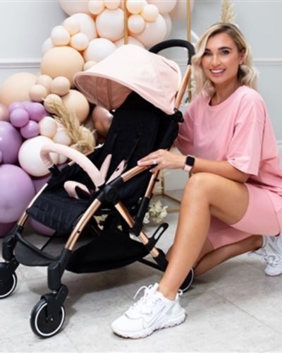 Billie Faiers Rose Gold Blush Ultra Light Stroller MBX4