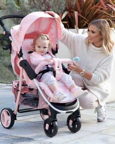 Billie Faiers MB30 Pink Stripes Pushchair