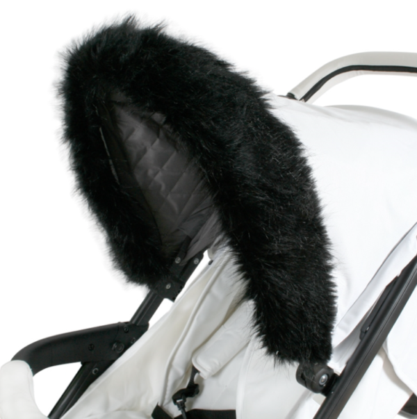 My Babiie Black Hood Fur