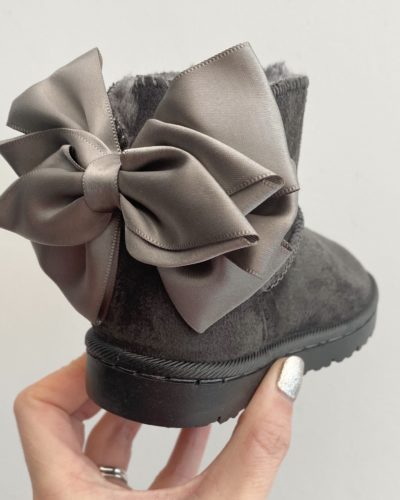 Itty Bitty Alaskan Grey Snuggle Boots
