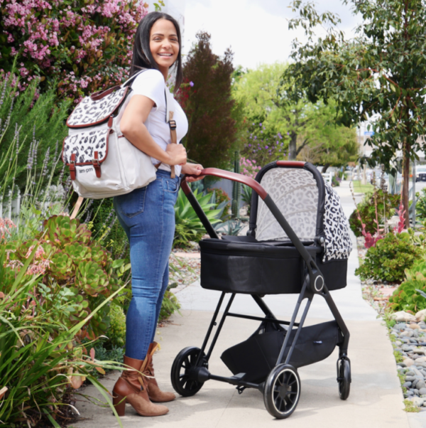 My Babiie MB250 AM to PM by Christina Milian - Leopard "Victoria" Travel System - Image 6
