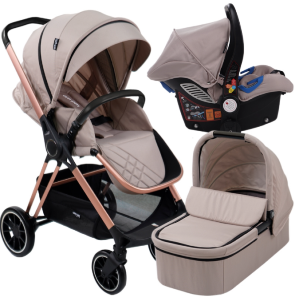 My Babiie MB250 AM to PM by Christina Milian - Nude "Victoria" Travel System