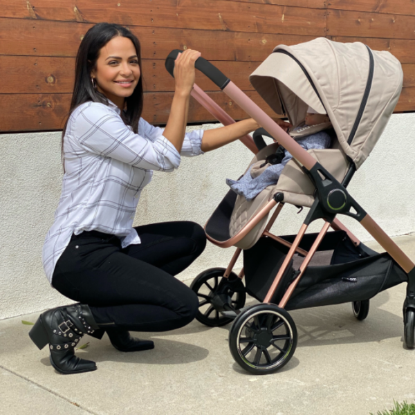 My Babiie MB250 AM to PM by Christina Milian - Nude "Victoria" Travel System - Image 10