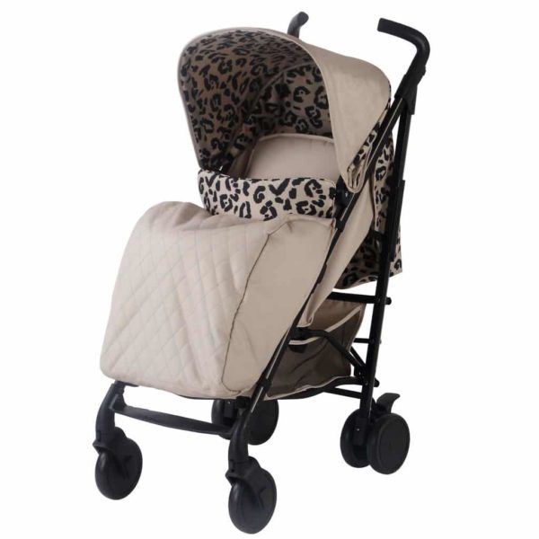 Dani Dyer MB51 Fawn Leopard Lightweight Stroller