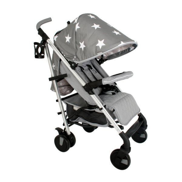 Billie Faiers MB51 Grey Stars Lightweight Stroller