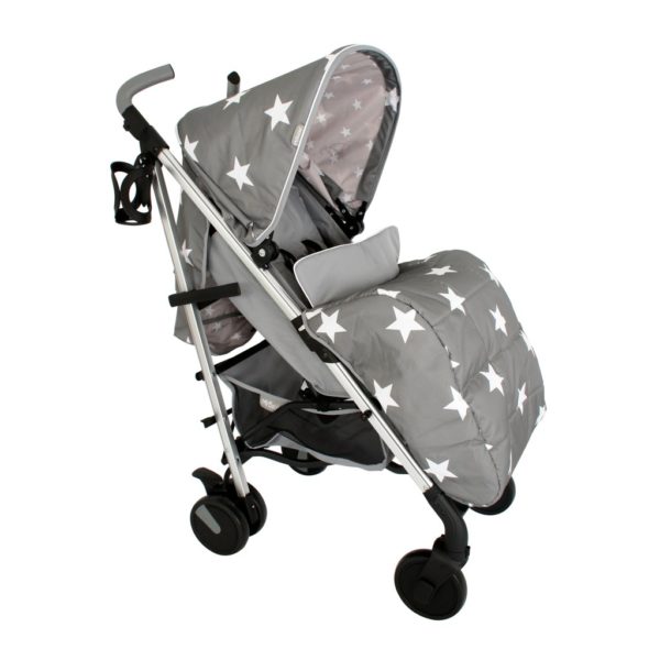 Billie Faiers MB51 Grey Stars Lightweight Stroller