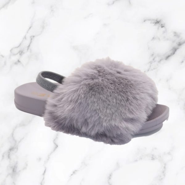 Itty Bitty Alaskan Grey Fluffy Sliders
